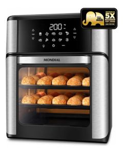 Fritadeira Air Fryer Forno Oven 12L, Mondial, 2200W - AFON-12L-BI
