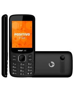 Celular Positivo P38 3G Para Idosos Tela 2.8” Dual Chip Rádio FM
