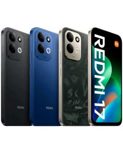 Smartphone Xiaomi Redmi 17 4G 4GB RAM 128GB 6GB 256GB Tela 6,9 120Hz Bateria 7500mAh 50MP Preto Azul Verde