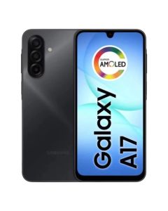 Smartphone Samsung Galaxy A17 4G 4GB RAM 128GB RAM NFC Tela 6,7" Super AMOLED Câmera 50MP Preto
