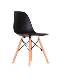 Cadeira de Design Moderno Eames DSW com Estrutura Resistente