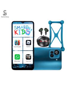 Smartphone SeniorEasy SmartKids Android 128GB/4RAM – Excelente Presente com Fone Gamer Incluso