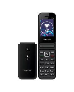 Telefone Celular Ideal Para Idoso Flip P51 4g Teclado Grande