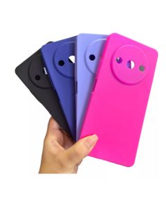 Capa Capinha Compativel Com Red-mi A3 - Silicone Aveludado+pelicula 3d