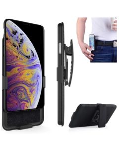 Capa Capinha  suporte cintura Samsung A20/A30 Belt Flip+ película de vidro 3d