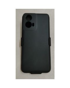 Capa Para Motorola Moto G24 power+ Suporte Cintura Cinto com capa da camurça