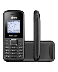 Celular LG B220 3G de Botão - Dual Chip, Rádio FM, Lanterna, Viva-Voz