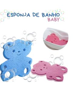Esponja Para Banho Antiderrapante Bebê Banheira