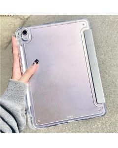 Capa Acrílica À Prova De Choque Para iPad Pro11 10,5 9,7 10a Geração 9a 8a 7a Ar 5 4 3 2 1 Mini 6a Com Porta-Lápis