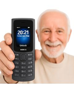 Celular Nokia 105 4g Dual Sim Para Idosos Preto