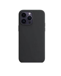 Capinha Siliconada Veludo Para iPhone 15 15 Pro