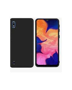 Capa Capinha Silicone Veludo Compatível Galaxy A10/m10 Cover Cor Preto