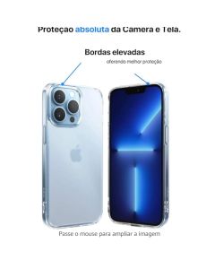 Capa Space Clear Hybrid iPhone 13 /13 Pro /e Pro Max