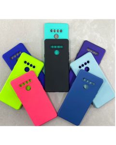 Capa LG k71 Silicone Aveludada Colorida Capinha Anti Impacto