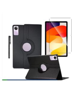 Capa Giratória 360° Para Redmi Pad Se 11 polegadas + Película + Caneta.