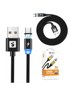 2 Cabo Magnéticos Para V8, J3Prime , Lenovo,  Usb