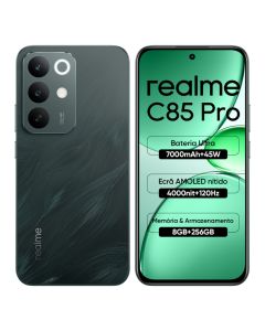 realme C85Pro 8+256GB Smartphone Celular Versão Global Bateria 70000mAh Câmera 50MP NFC Tela 6,67 120Hz Verde
