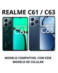 Capa Capinha Compativel Realme C61 / C63 - Capa Proteora