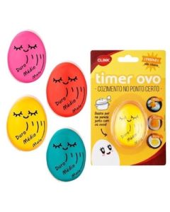 KIT COM 4 Timer Ovo Cozido No Ponto Certo Ovo Mollet Temporizador