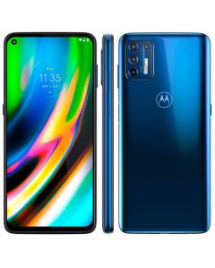 Usado: Moto G9 Plus 128GB 4GB RAM Azul-índico Recondicionado - Bom