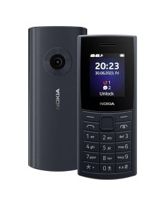 Celular Para Idosos Nokia 110 4G 128MB Preto 48MB Ram