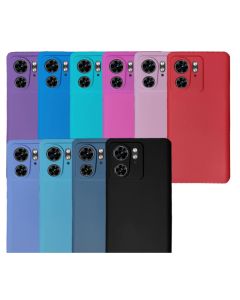Capa Capinha Compatível Motorola Moto Edge 40 Aveludada
