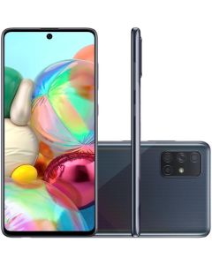 Smartphone Samsung Galaxy A71 128GB 4G Wi-Fi Tela 6.7 Dual Chip 6GB RAM Câmera Quádrupla - Vitrine