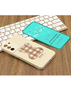 Capa Estampada kwaii Galaxy S22 Plus Com Película De Cerâmica