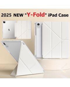 Capa Dobrável Em Y Para iPad 10o Air 11 13 Polegadas 2025 2024 A16 11o Pro11 13 M4 M3 M2 10.5 10.2 7 8 9o Pro12.9 6o 5o