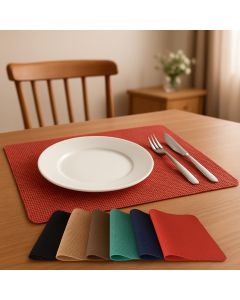 Jogo Americano Antiderrapante 4 Peças Mesa Macio Cozinha Retangular