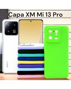 Capa Aveludada Silicone XM MI 13 Pro