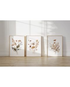 Quadro Decorativo Folhas Tropical Botânico minimalista ,