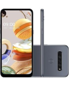 Smartphone LG K61 128GB 4G Tela 6.5'' Dual Chip 4GB RAM Câmera Quádrupla + Selfie 16MP - Vitrine
