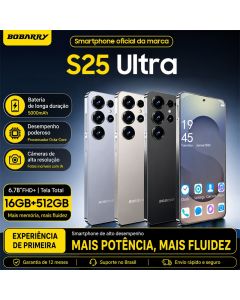 Smartphone S25 Ultra 16GB RAM+512GB ROM Dual SIM  6.78" AMOLED 5000mAh 5G Cell Phone Global Ready for Delivery