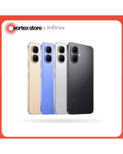 Infinix Smart 10 4.5G,128GB/4GB RAM Expansível, Proteção IP64,  Processador T7250 Versão Global
