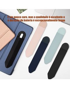 Couro Elástico Stylus Bolso Bolsa Acessórios Caneta Adesiva Manga Anexada Ao Caso Para Apple Pencil E Outras Canetas