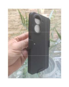 Capa suporte cinto cintura Xiaomi Poco C71 com capa silicone com camurça belt flip