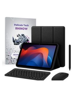 Kit Capa Slim para Xiaomi Redmi Pad 2 + Película de vidro + Caneta + Teclado e Mouse