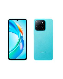 Smartphone Honor X5b Plus Ocean Blue 256GB / 8GB RAM (4GB+4GB) – Tela 90Hz e Super Bateria de 5200mAh
