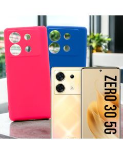 Capa de Silicone Aveludada Infinix Zero 30 5G