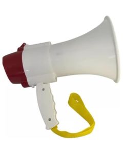 MEGAFONE PORTATIL Recarregável Sirene Amplificador Gra - Original Premium Lacrado Envio Rápido