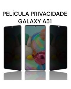 Película De Privacidade De Vidro 3D Galaxy A51