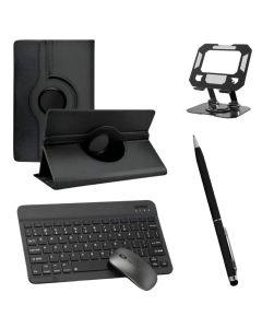 Kit Completo Capa P/tablet Lenovo Tab 10.1 + Teclado Mouse +suporte+caneta