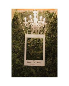 Placa Moldura para Casamento Personalizado Quadro Instagram Foto Festa Evento Noivos Polaroid