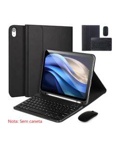 Capa com Teclado e mouse Para iPad 5 6 7 8 9 Geração, air 1/2/3, air 13, ipad pro 9,7 ou 10,5 inch
