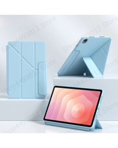 Para Samsung Tab S11 Tablet Caso Magnético Couro Do Plutônio Dobrável Suporte Capa Funda Galaxy 11 Polegada SM-X730 X736