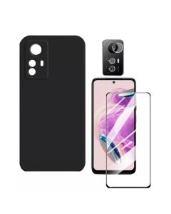 Capa Capinha + Pelic Vidro 3d+  Redmi Note 12s 4g