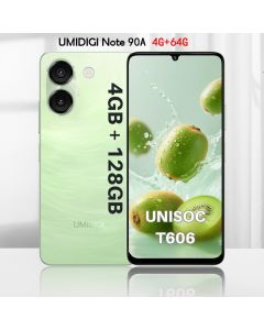 UMIDIGI Memória oficialmente autorizada para Smartphone UMIDIGI NOTE 90A 4 + 4 GB / 64 GB com tela de 6.75 polegadas