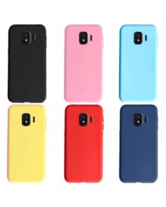 Capa Capinha Silicone Aveludada J2 Core J260+pelicula 3d