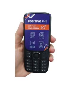 Celular Para Idosos Simples Positivo 4g Original Preto